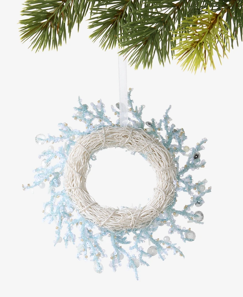 Holiday Lane Seaside Wreath Ornament, Macy's Exclusive