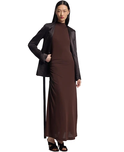 Boss by Hugo Women's Slim-Fit Gathered Detail Jersey Dress