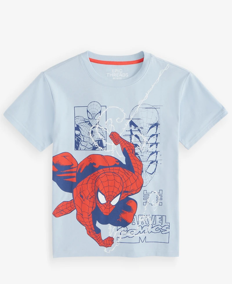Epic Threads Boys' Xs-xl Spider-Man T-Shirt, Macy's Exclusive