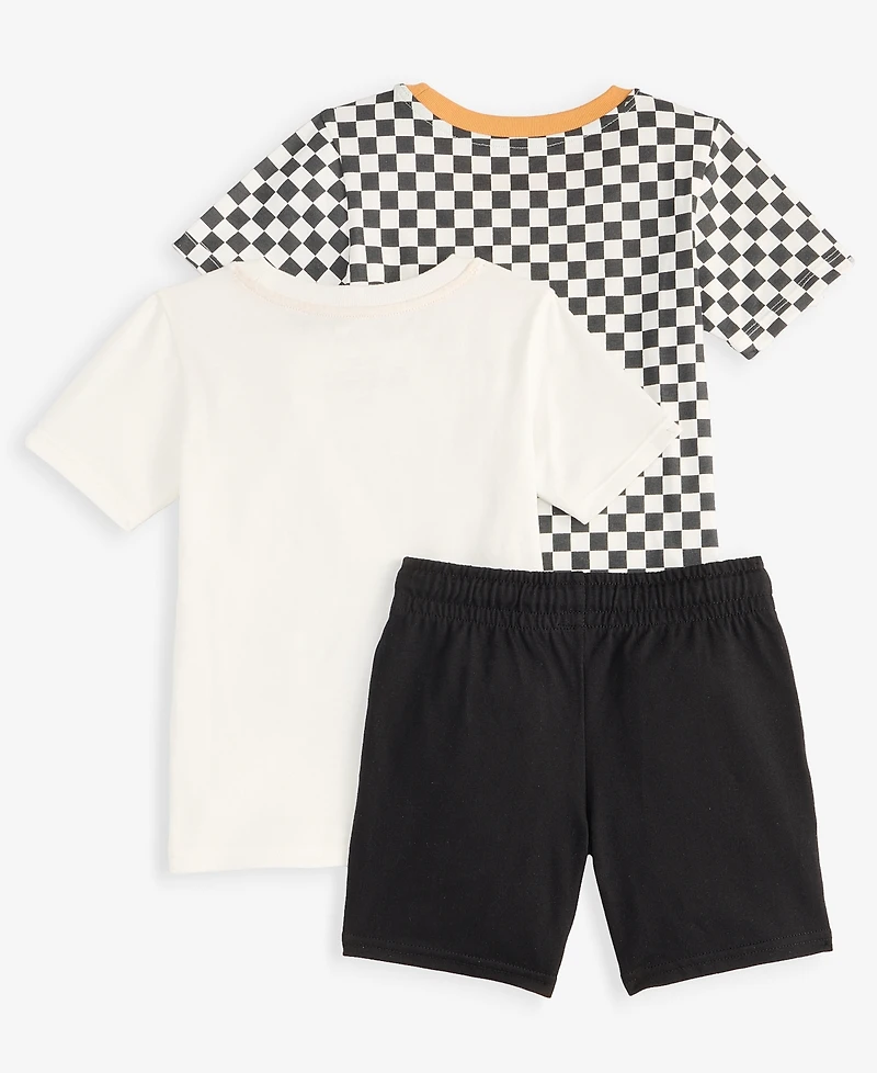 Epic Threads Toddler Boys' 12M-5T T-Shirts and Shorts, 3-Piece Set, Macy's Exclusive