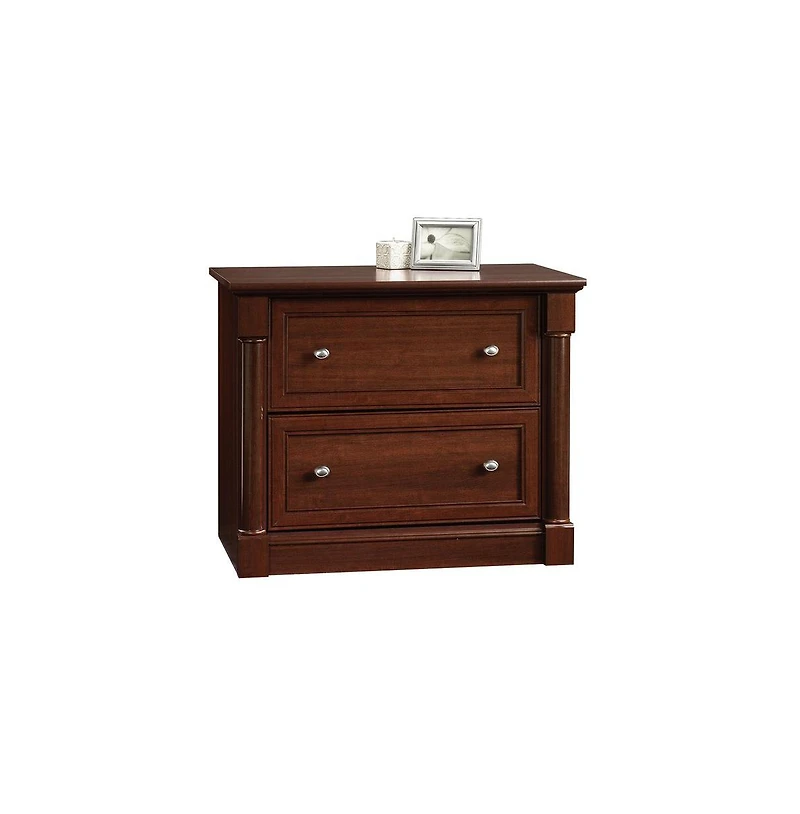Sauder Palladia File Cabinet, Select Cherry finish