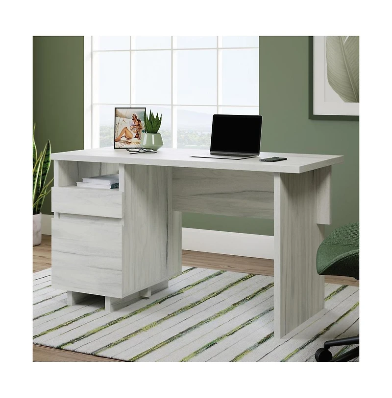 Sauder Porto Palma Desk, Haze Acacia finish