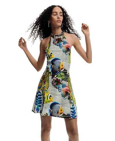 Desigual Women's Round Neck Dress