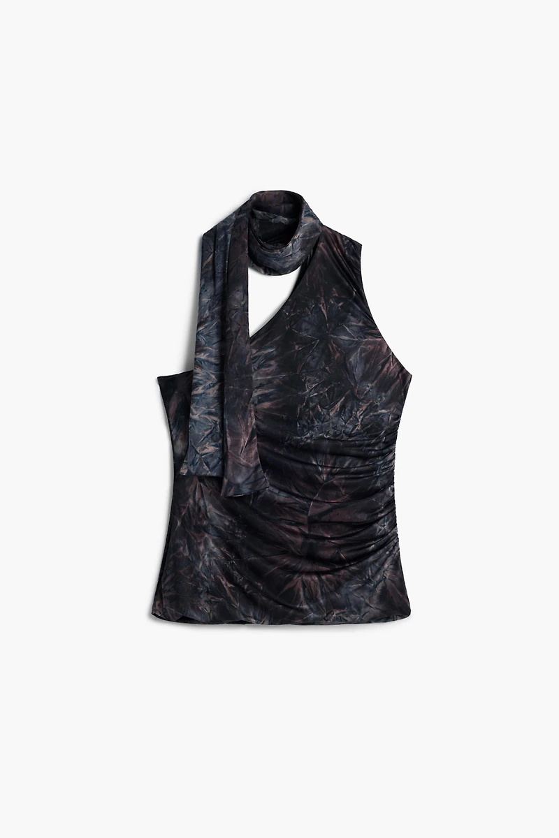 Desigual Women's Fitted Asymmetric Top