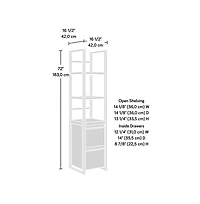 Sauder Manhattan Gate Commercial Office Bookcase
