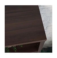 Sauder Affirm Commercial Office Bookcase, Noble Elm finish