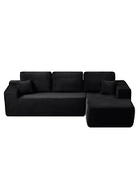 Streamdale Furniture 104" Cloud Sectional Sofa with L-Shape Chaise