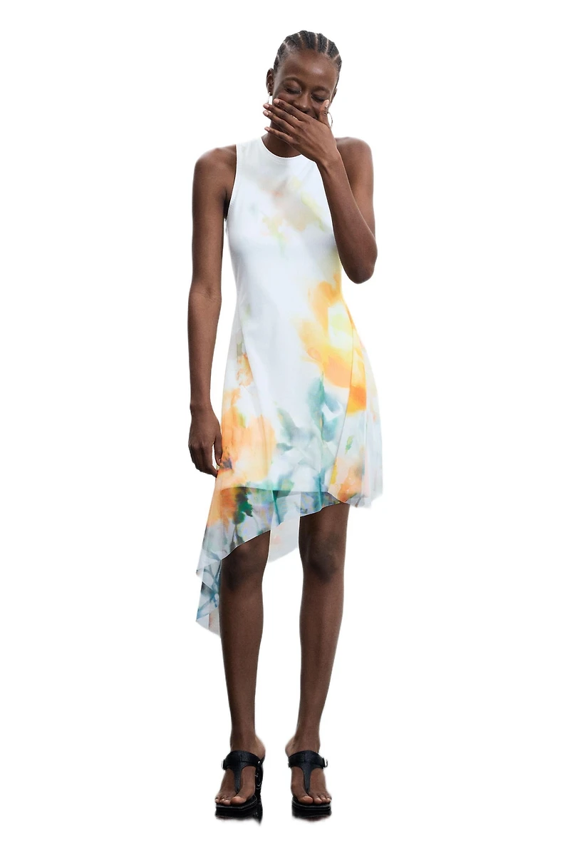 Desigual Women's Asymmetric sleeveless dress