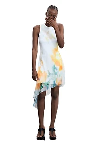 Desigual Women's Asymmetric sleeveless dress