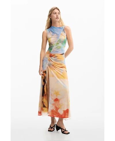 Desigual Women's Draped long dress