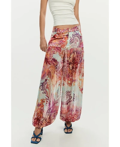 Desigual Women's Printed harem pants
