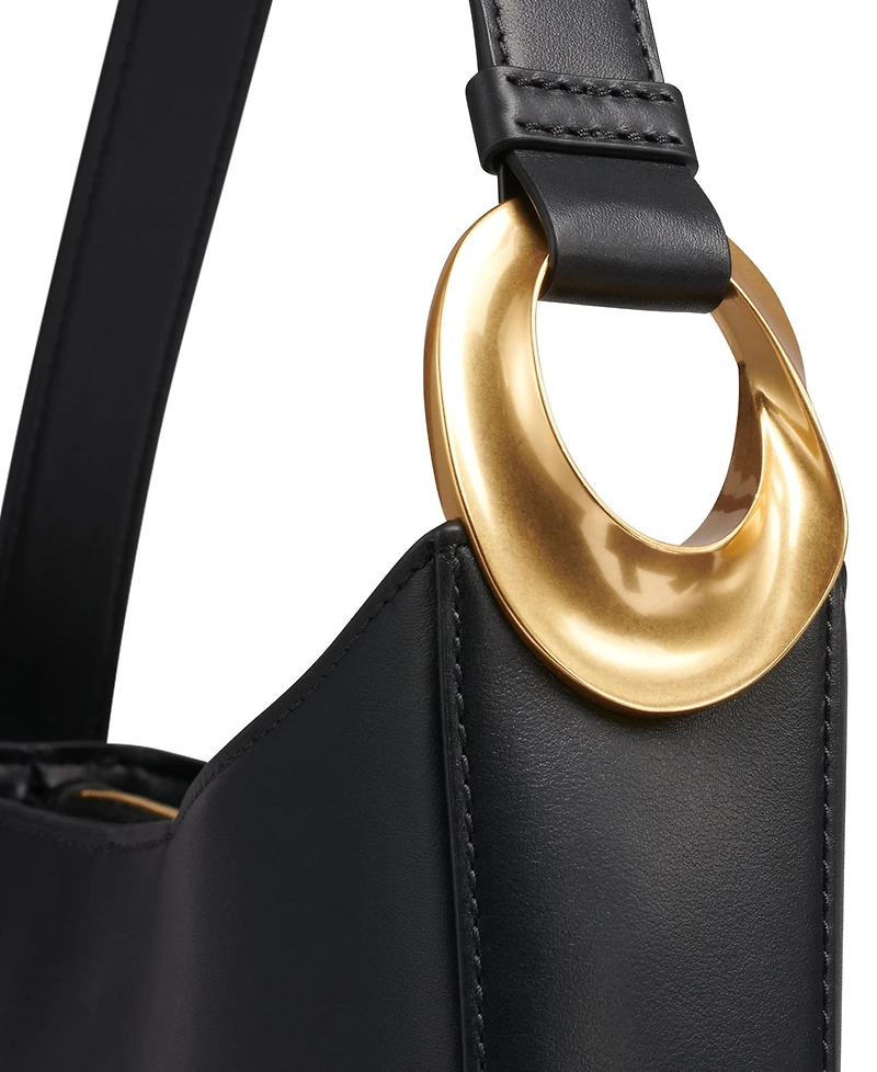 Donna Karan New York Jersey Small Shoulder Handbag
