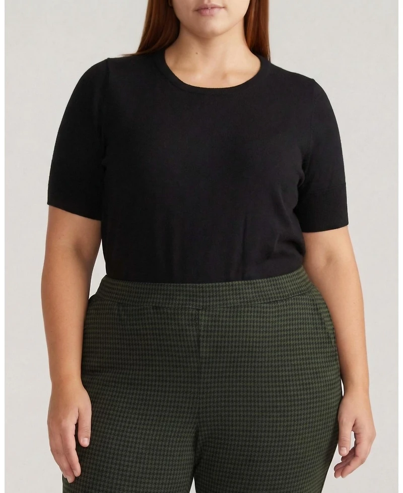 Universal Standard Plus Savvy Fine Knit Sweater Top