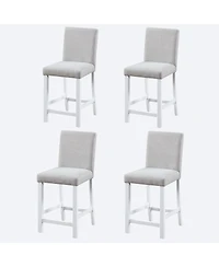 Streamdale Furniture Counter Height Chairs Set for 4, Padded Seat Counter Height Barstool
