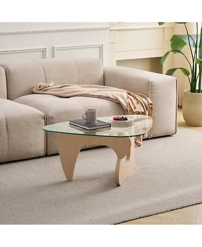 Streamdale Furniture Farmhouse Mid-Century Small Coffee Table