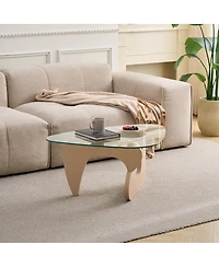 Streamdale Furniture Farmhouse Mid-Century Small Coffee Table