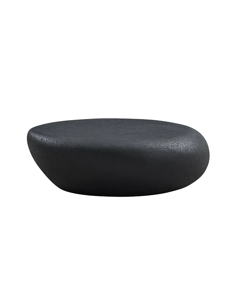 Streamdale Furniture Fiberglass Elliptical Coffee Table