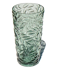 Abode Homewares Embossed Leaf Acrylic Drinking Glasses