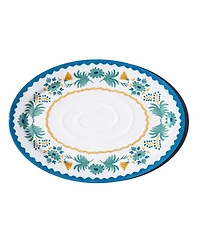 Abode Homewares Montelupo 14" Melamine Oval Serving Platter