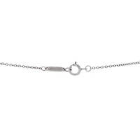 Pre-Owned Tiffany & Co Atlas Pierced Circle Pendant Necklace