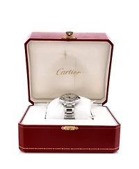 Pre-Owned Cartier Ballon Bleu de Cartier Automatic Watch in Stainless Steel 33mm