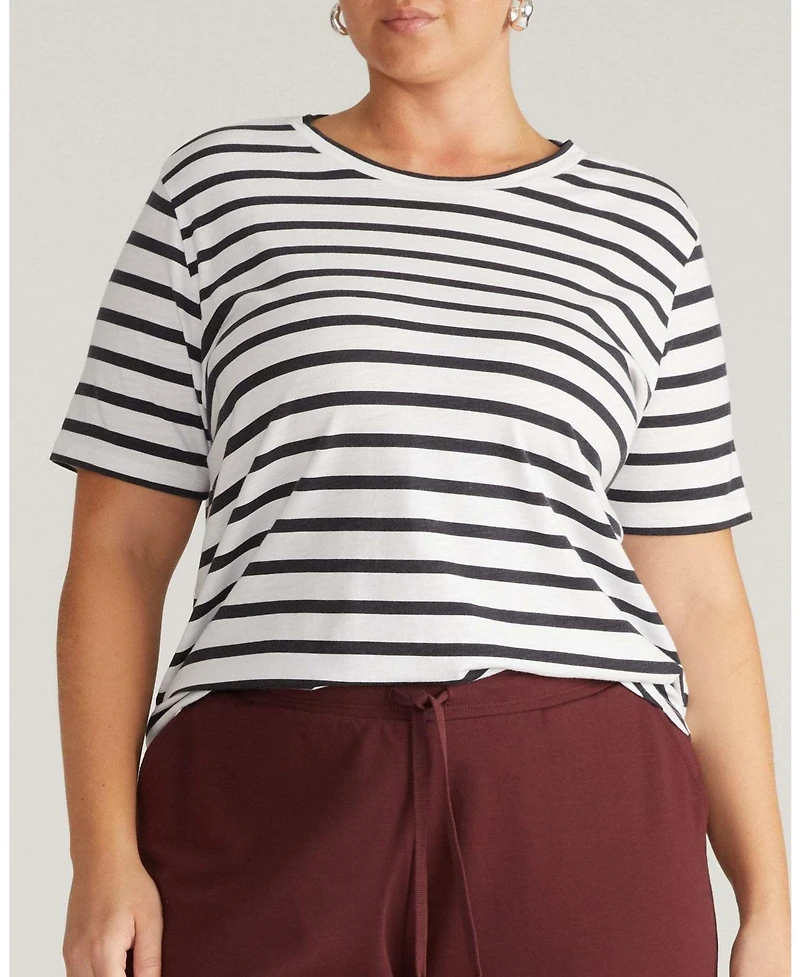 Universal Standard Plus Light-As-Air Tee Rex
