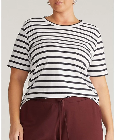 Universal Standard Plus Light-As-Air Tee Rex