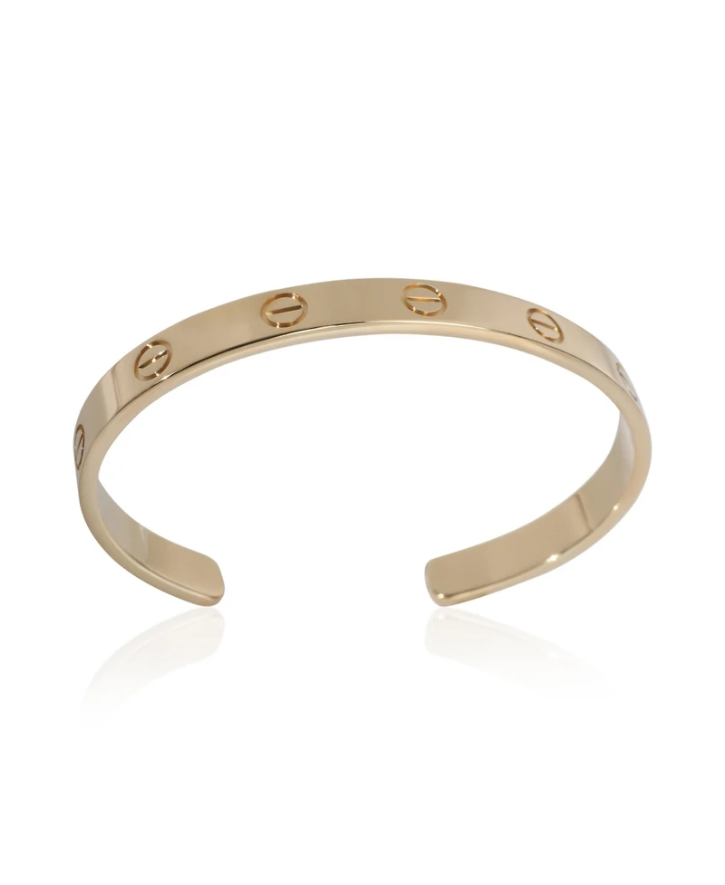 Pre-Owned Cartier Yellow Gold Love Cuff Bracelet