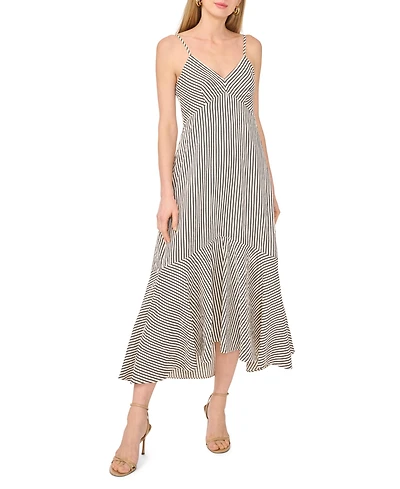 Vince Camuto Women's Sleeveless V-Neck High-Low Dress