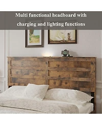 Streamdale Furniture Queen Storage Bed With Drawers and Usb Ports