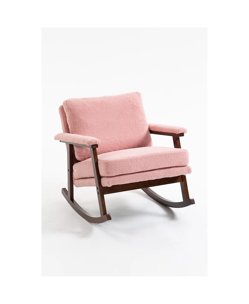 Streamdale Furniture Mid-Century Rocking Accent Chair