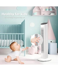 Antarctic Star Oscillating Tower Fan with Led Display, Remote and 15H Timer