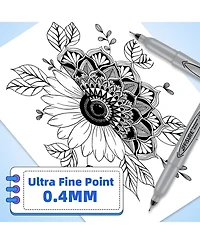 Gnuadz Permanent Markers Fine Point Quick Drying Fade Resistant
