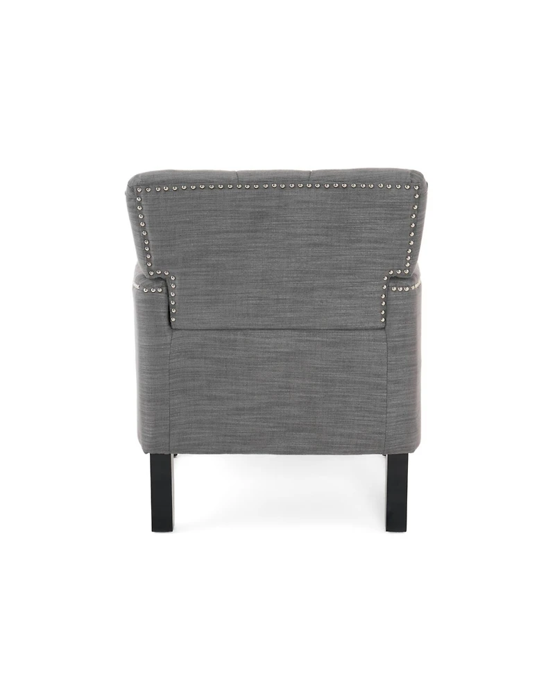 Streamdale Furniture Tufted Back Club Chair - Fabric/Microfiber