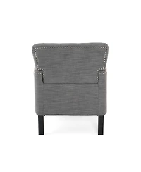 Streamdale Furniture Tufted Back Club Chair - Fabric/Microfiber