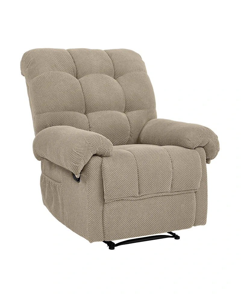 Streamdale Furniture Soft Fabric Overstuffed Recliner Chair
