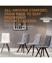 Streamdale Furniture Mid Century Modern Dining Chairs