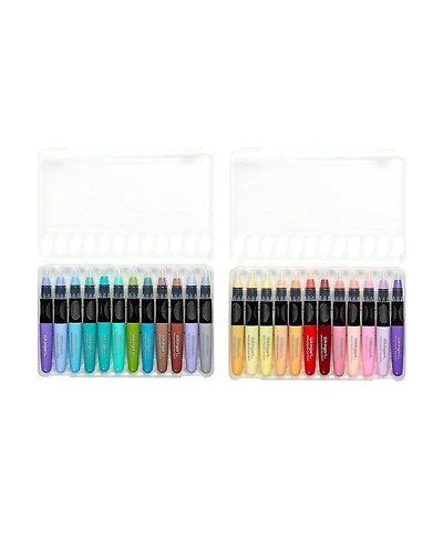 Gnuadz Pastel Gel Stick Crayons Water Soluble 24 Count