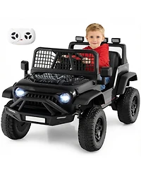 Slickblue 24V Electric Ride On Car for Kids with Parent Remote, Music and Lights