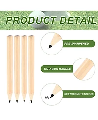 Gnuadz Golf Pencils Bulk Mini Hexagonal Wood Hb Pre-Sharpened