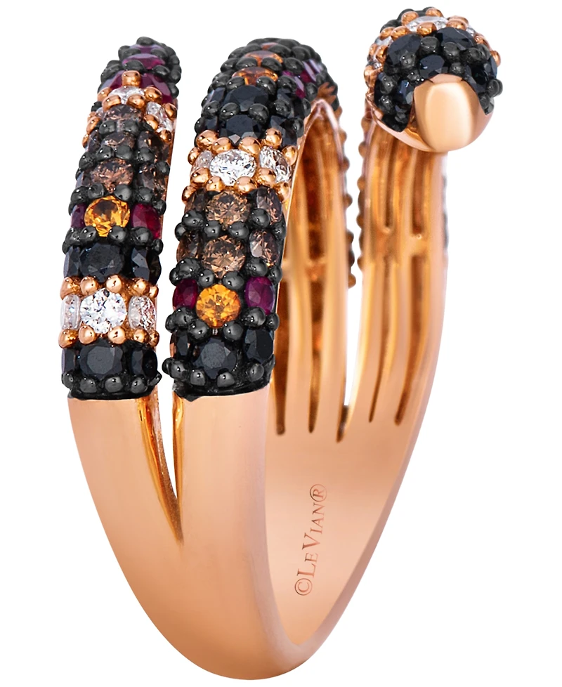 Le Vian Spessartite (5/8 ct. t.w.) & Diamond (1-1/4 ct. t.w.) Ring in 14k Strawberry Gold