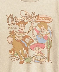 Hybrid Apparel Plus Toy Story 4 Woodys Roundup Short-Sleeve Graphic T-Shirt