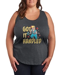Hybrid Apparel Plus Toy Story 4 Got It Handled Racerback Sleeveless Tank Top