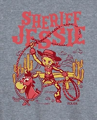 Hybrid Apparel Plus Toy Story 5 Sheriff Jessie Western Poster Racerback Sleeveless Tank Top