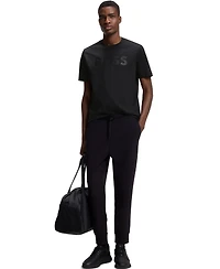 Boss by Hugo Men's Cotton Regular-Fit Tonal Logo T-Shirt