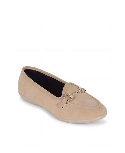 Menina Step Women's Royal Suede Buckle Slipper