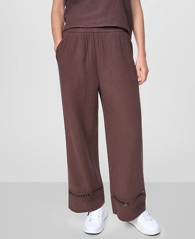 Dkny Jeans Women's Mid Rise Drawstring Pants