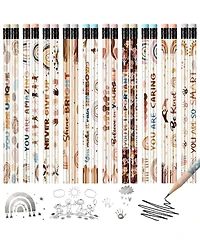 Gnuadz Inspirational Pencils Bulk Motivational School Stationery Gifts