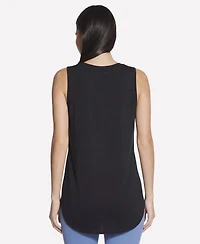 Skechers Women's GoDri Swift Crewneck Tunic Tank Top
