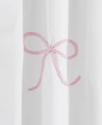 Truly Soft Textured Bow Shower Curtain, 72" x 72"